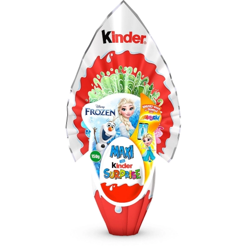 Шоколадное яйцо Киндер Фрозен Maxi Kinder Surprise Frozen Большое