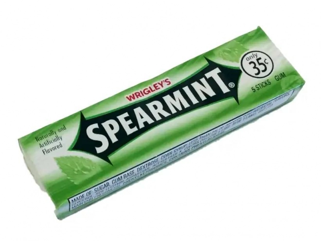 Жвачка Wrigley's Spearmint 1шт